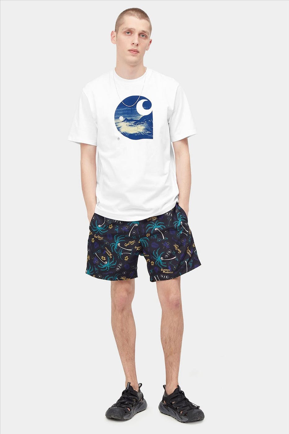 Carhartt WIP - Ecru Gulf C T-shirt