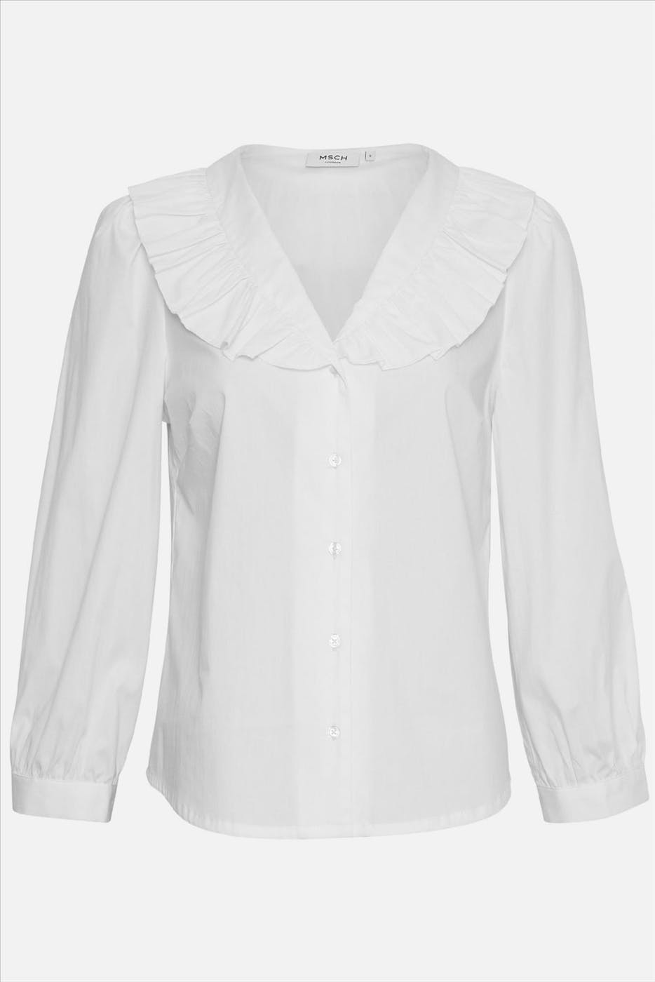 MOSS COPENHAGEN - Witte Brisa Ava 3/4 blouse