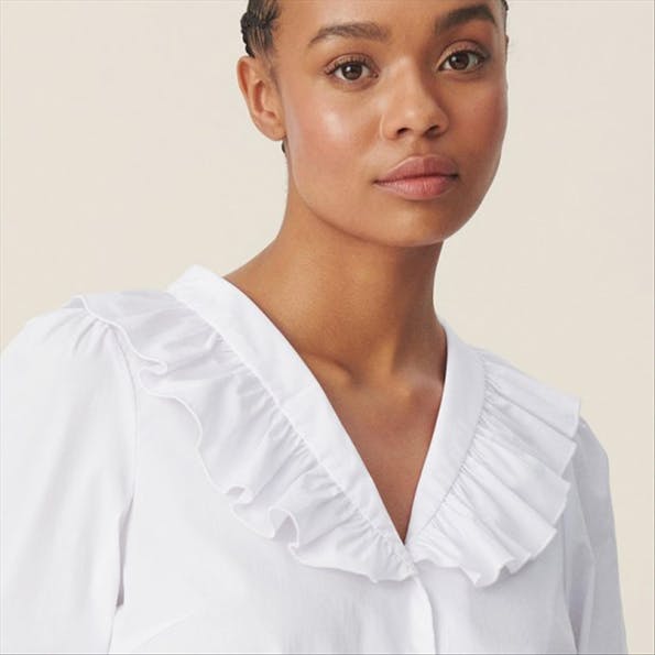 MOSS COPENHAGEN - Witte Brisa Ava 3/4 blouse