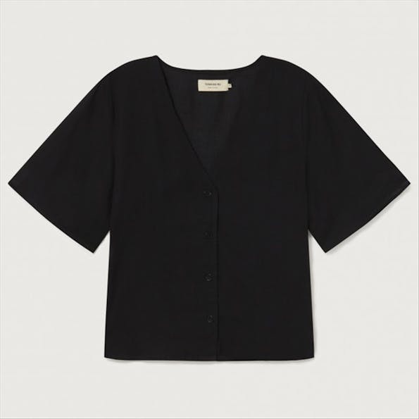 Thinking Mu - Zwarte Black Libelula blouse