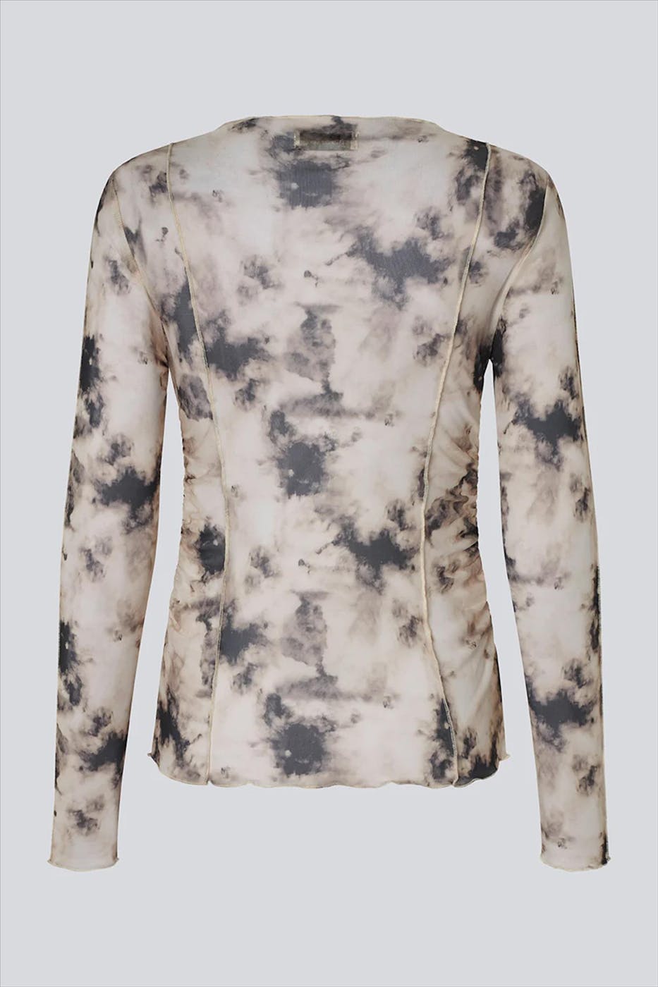 Modström - Beige-Bruine Petrinamd print top