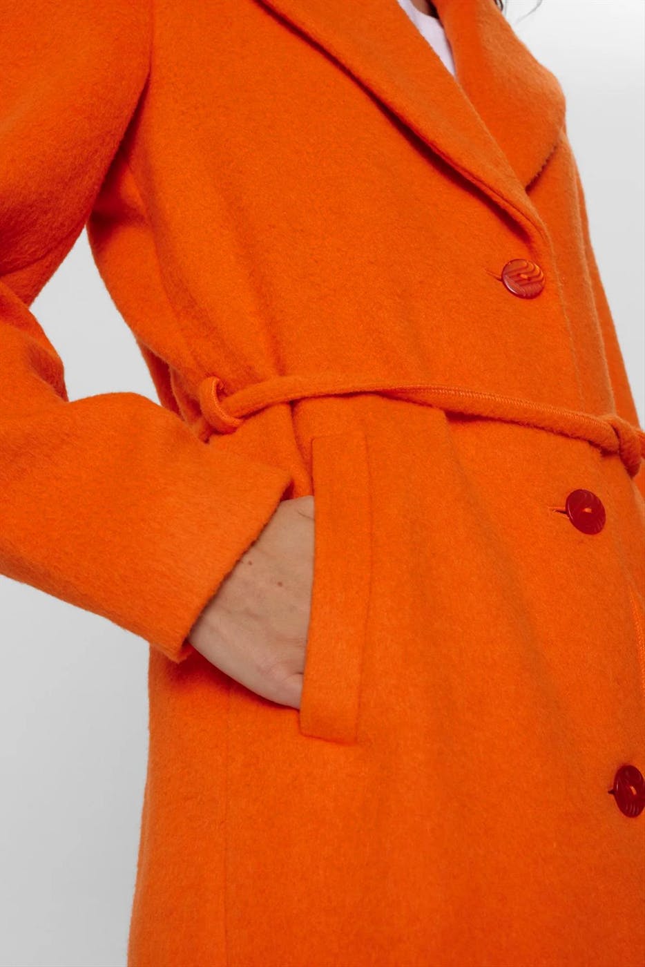 Nümph - Oranje Gry mantel