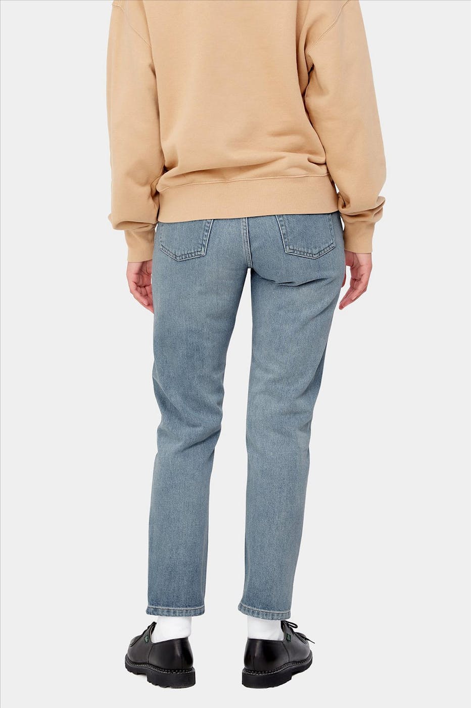 Carhartt WIP - Lichtblauwe Page Carrot Ankle Pant slim tapered jeans