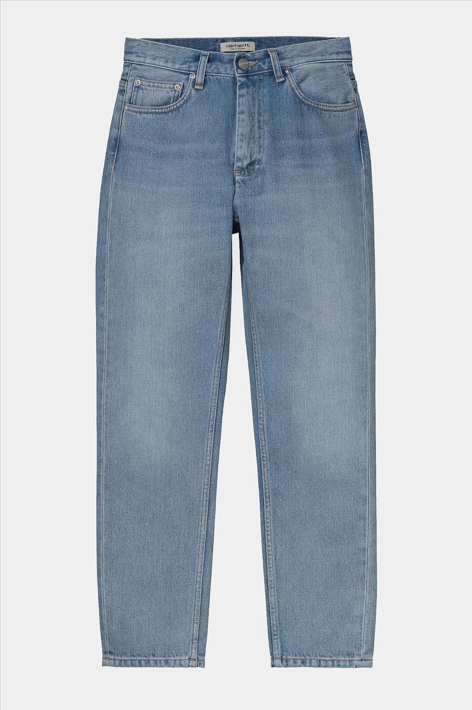 Carhartt WIP - Lichtblauwe Page Carrot Ankle Pant slim tapered jeans
