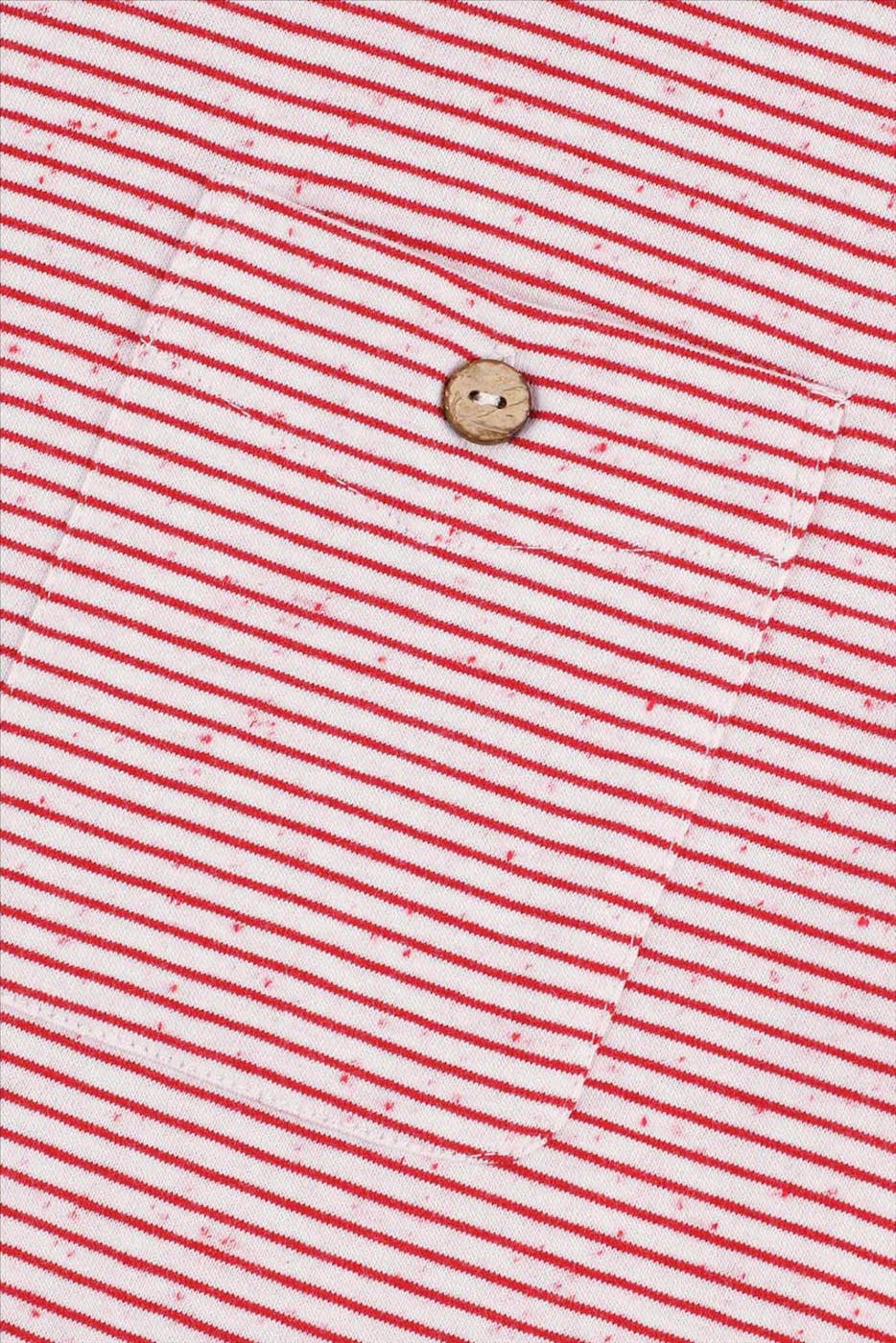 Faguo - Ecru-Rode Olonne T-shirt