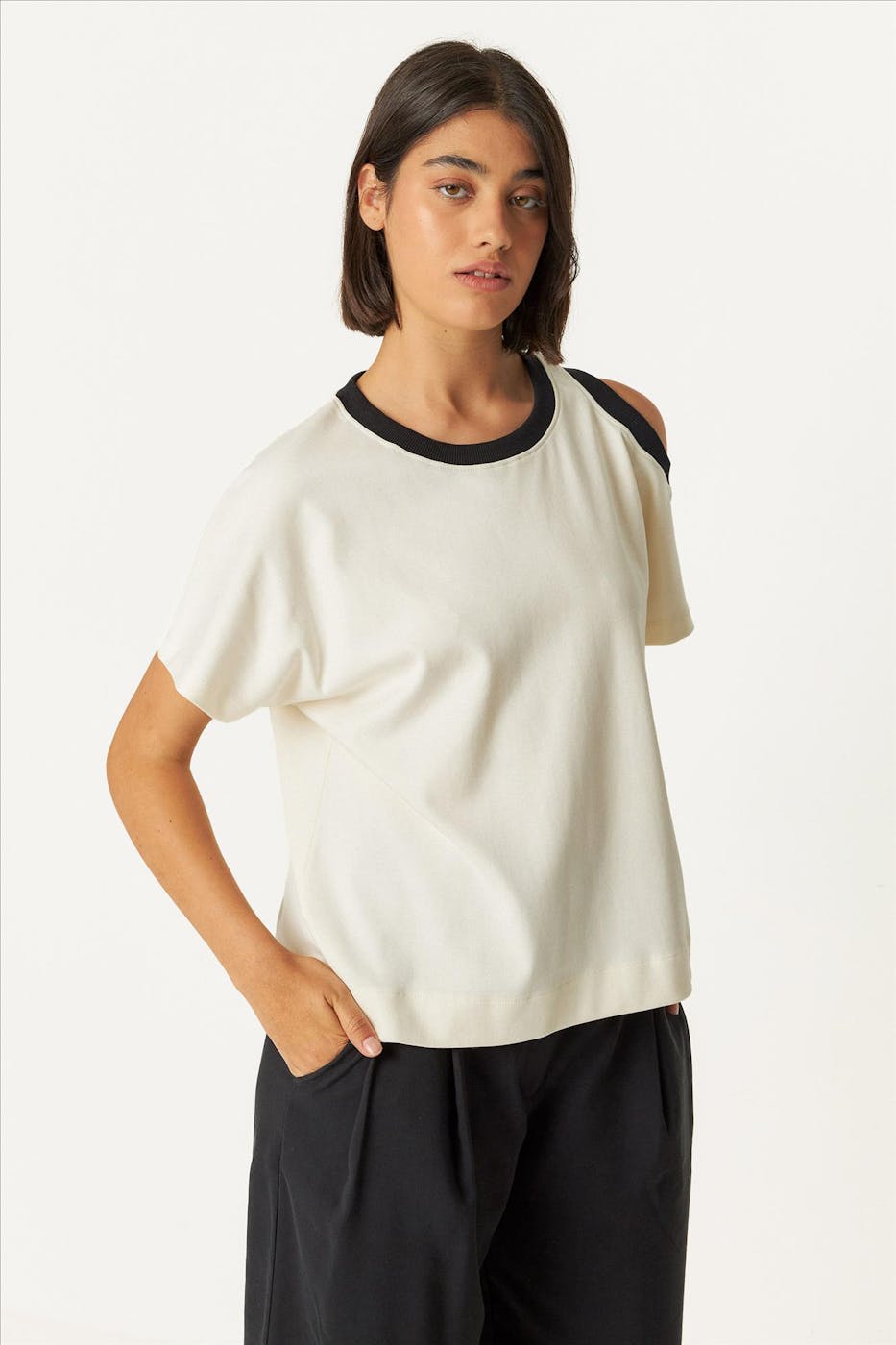 SkunkFunk - Ecru Lia T-shirt