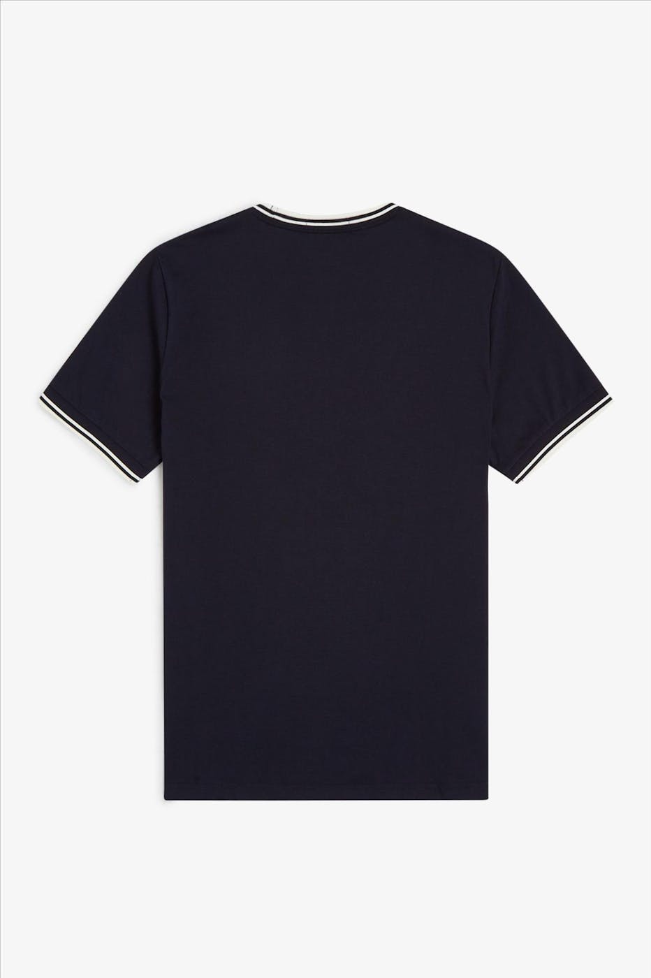 Fred Perry - Donkerblauwe Twin Tipped T-shirt