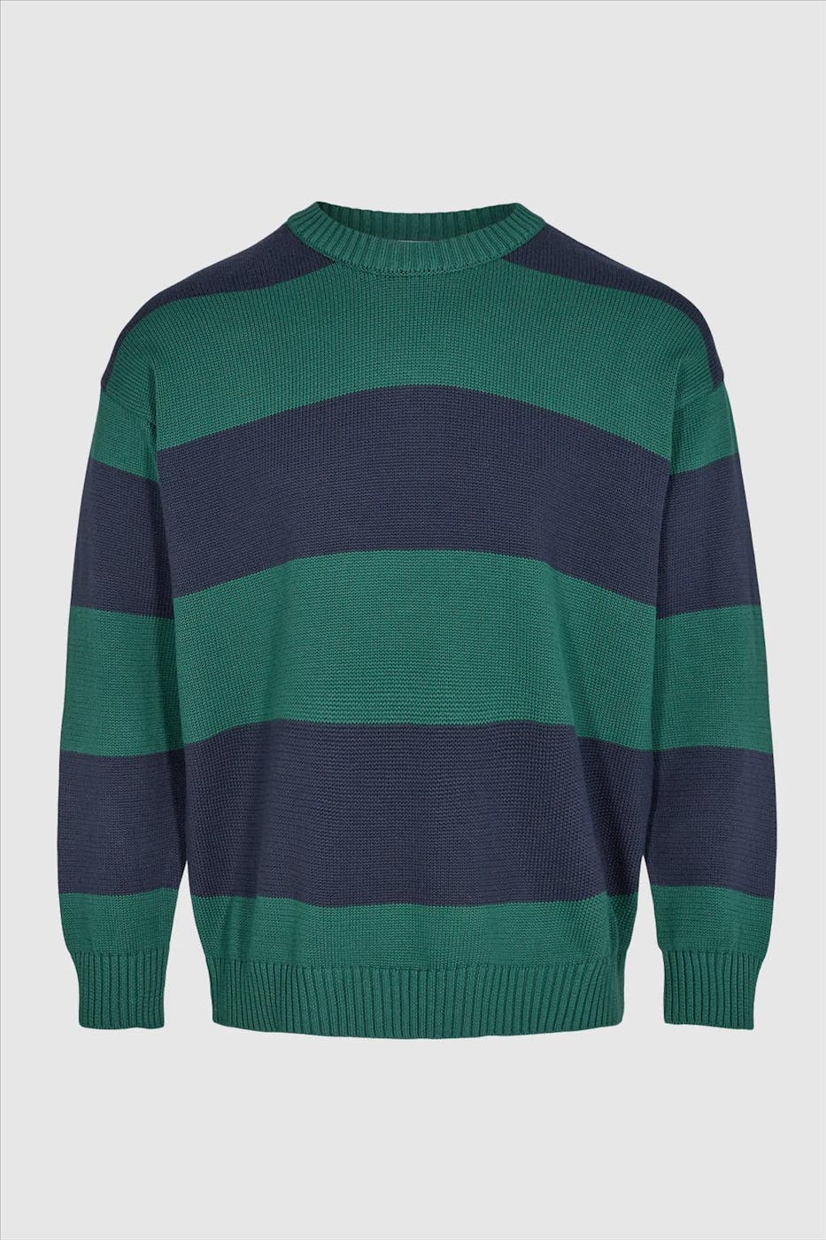 Minimum - Donkerblauw-groene Vago trui