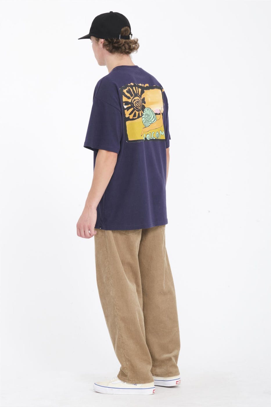 Volcom - Donkerblauwe Balislow T-shirt