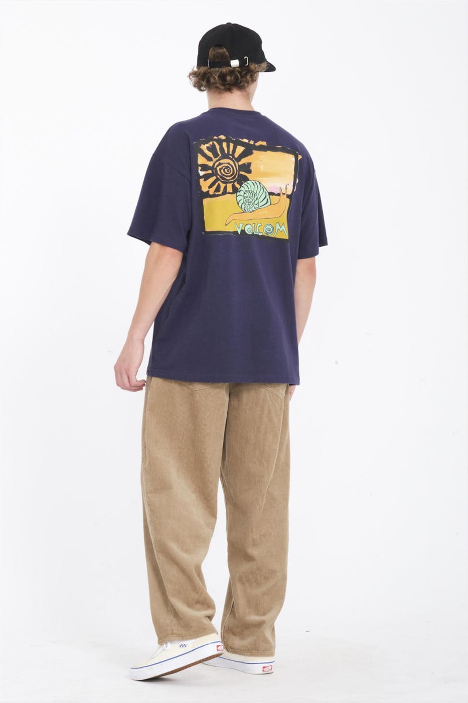 Volcom - Donkerblauwe Balislow T-shirt