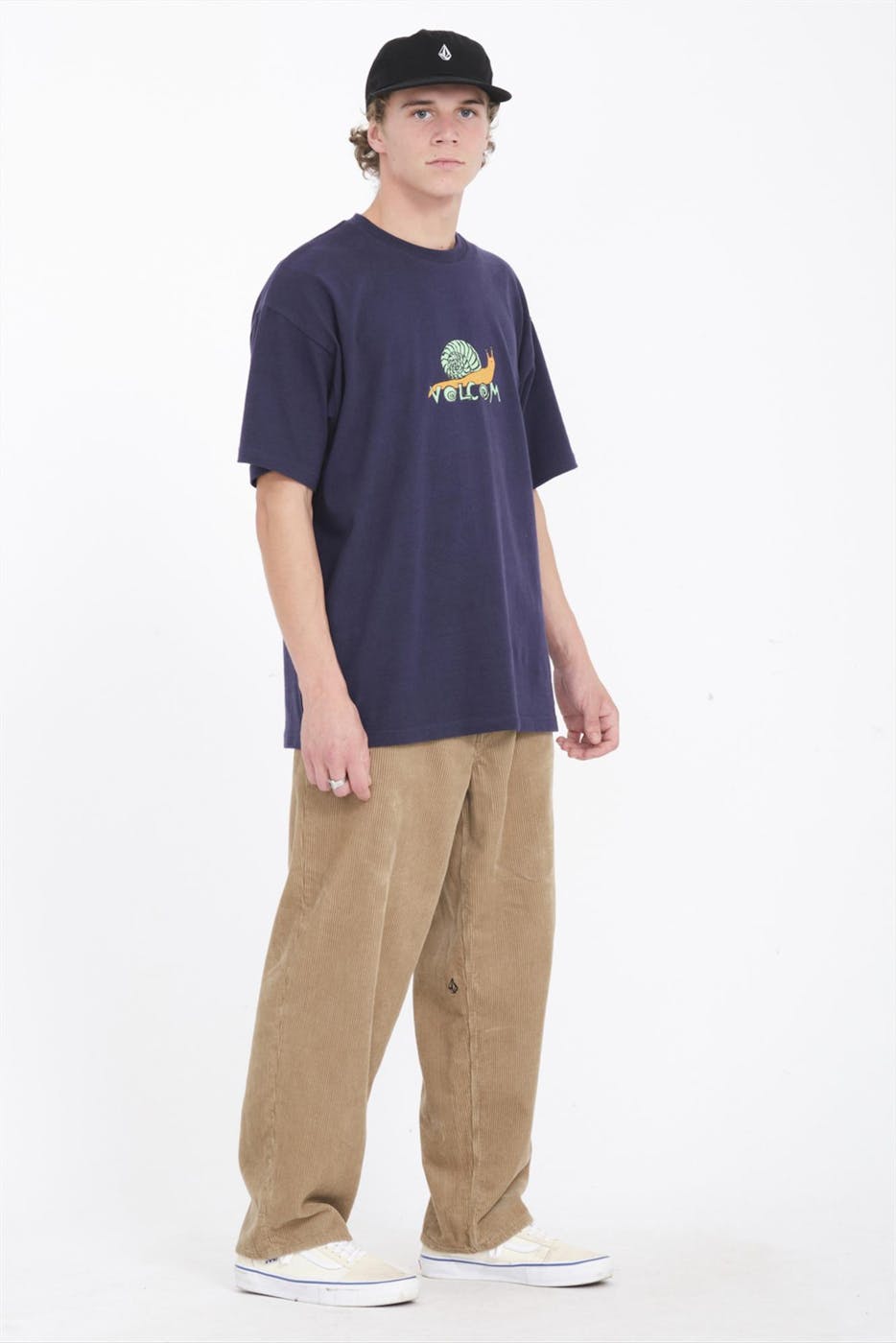 Volcom - Donkerblauwe Balislow T-shirt