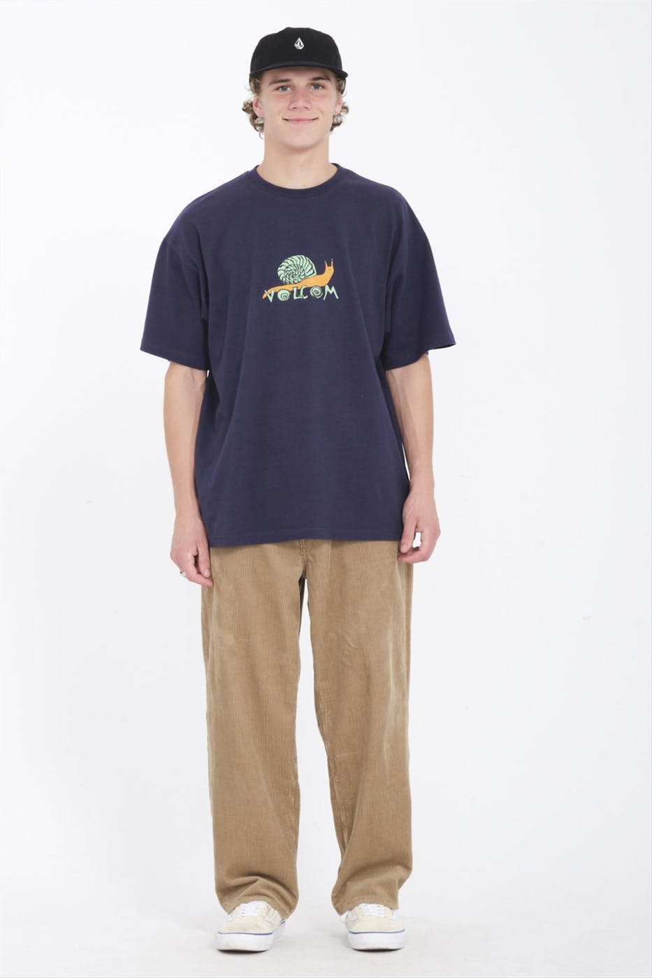 Volcom - Donkerblauwe Balislow T-shirt
