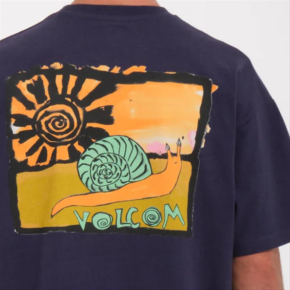 Volcom - Donkerblauwe Balislow T-shirt
