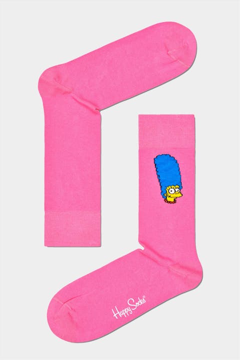 Happy Socks - Roze Marge Simpson sokken, maat: 41-46