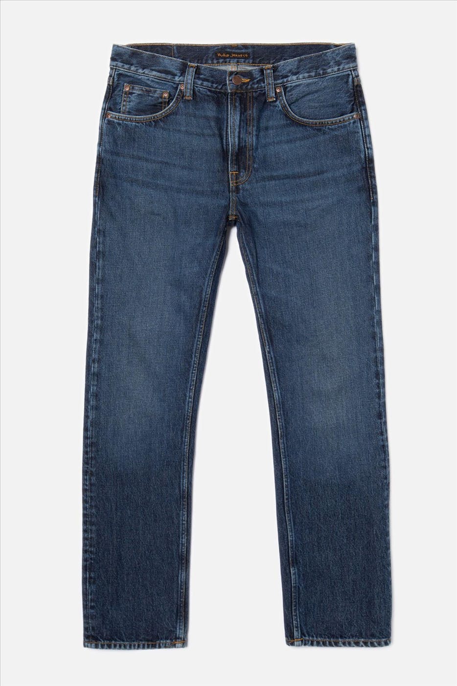 Nudie Jeans Co. - Donkerblauwe Gritty Jackson jeans