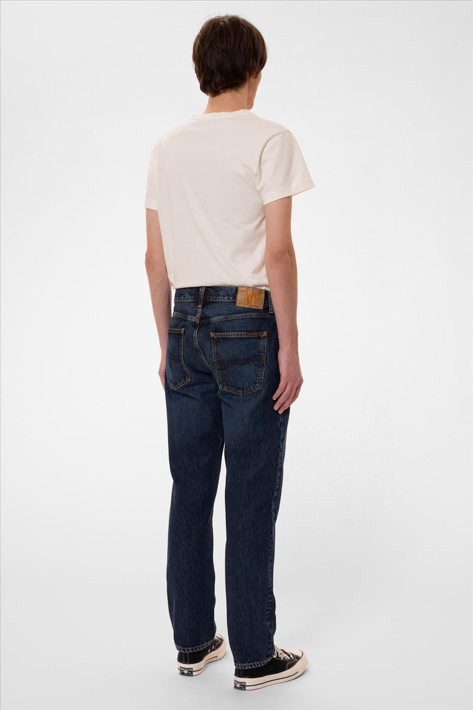 Nudie Jeans Co. - Donkerblauwe Gritty Jackson jeans