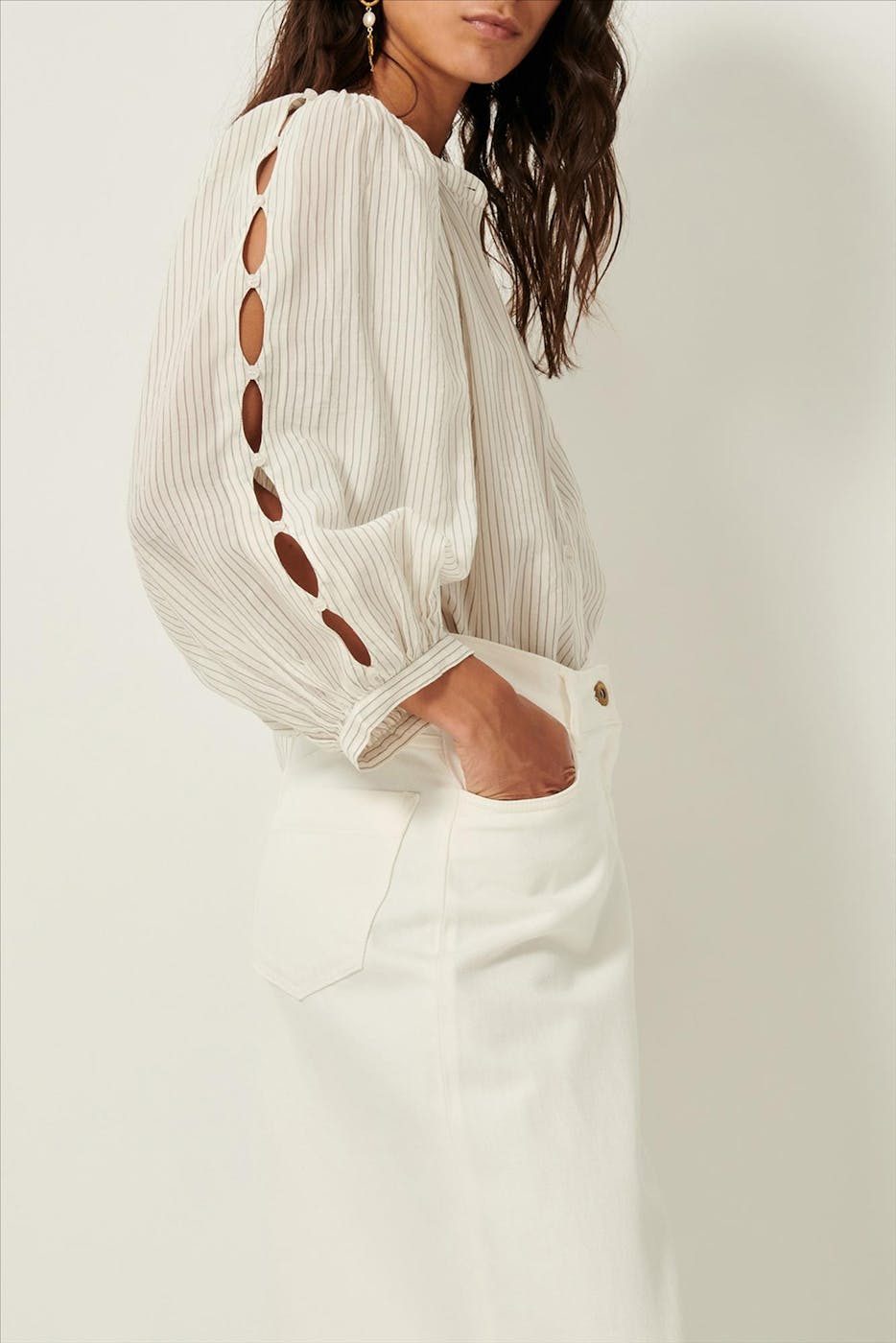 Sessùn - Ecru Lucy blouse