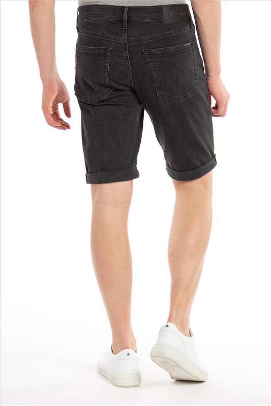 Calvin Klein Jeans - Zwarte slim jeans short