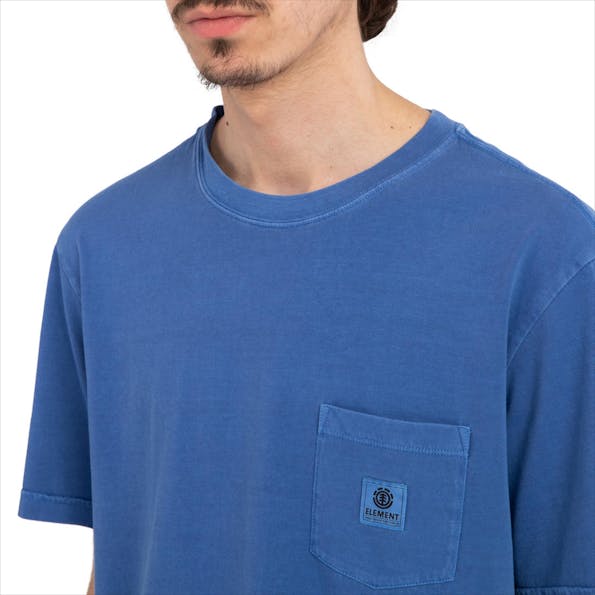 Element - Groene Basic Pocket Pigment T-shirt