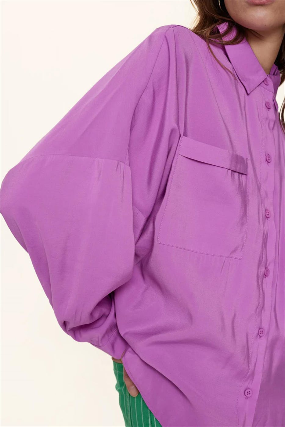 Nümph - Paarse Essy blouse