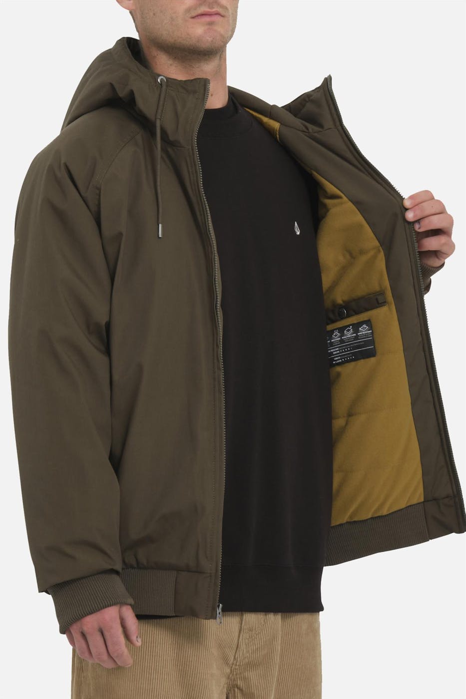 Volcom - Bruingroene Hernan jas