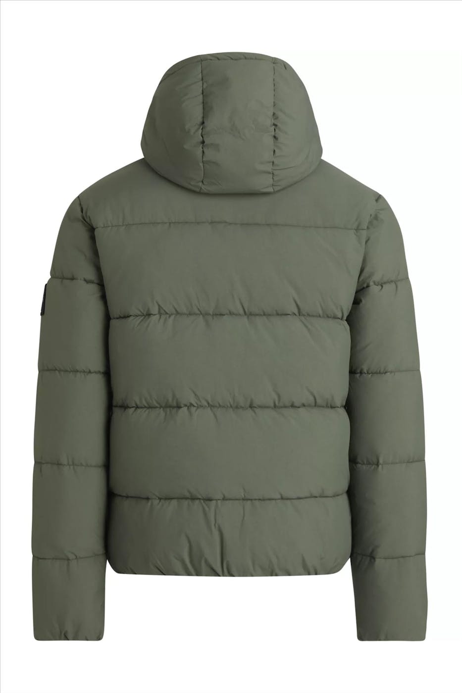 Calvin Klein Jeans - Groene CK Label pufferjas