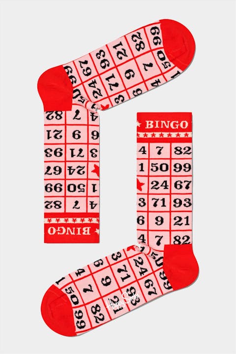 Happy Socks - Roze Bingo Sokken, maat: 36-40