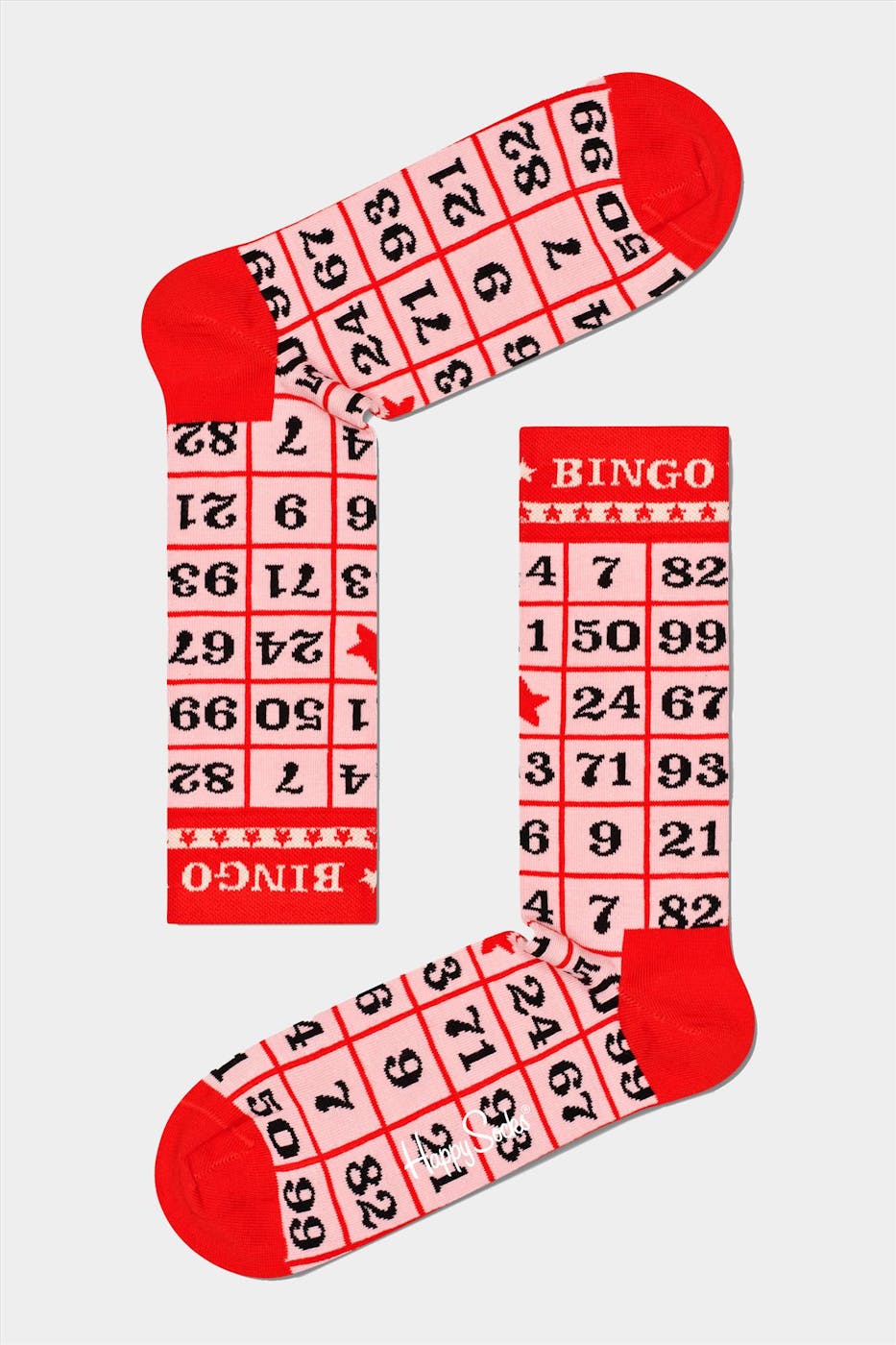 Happy Socks - Roze Bingo Sokken, maat: 36-40