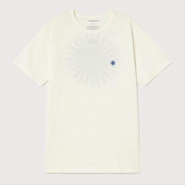 Thinking Mu - Witte Indigo Sol T-shirt