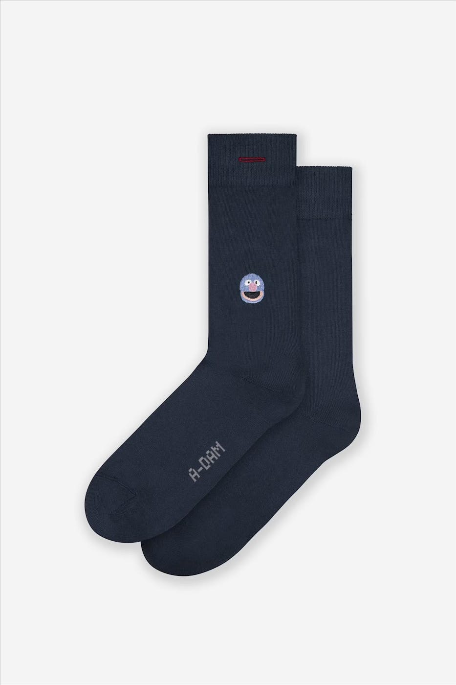 A'dam - Donkerblauwe Grover sokken, maat: 41-46