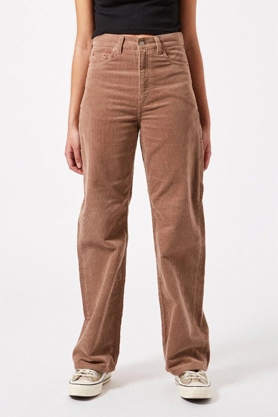 Dr. Denim - Bruine Echo Worker broek