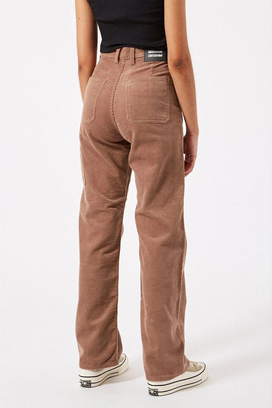 Dr. Denim - Bruine Echo Worker broek