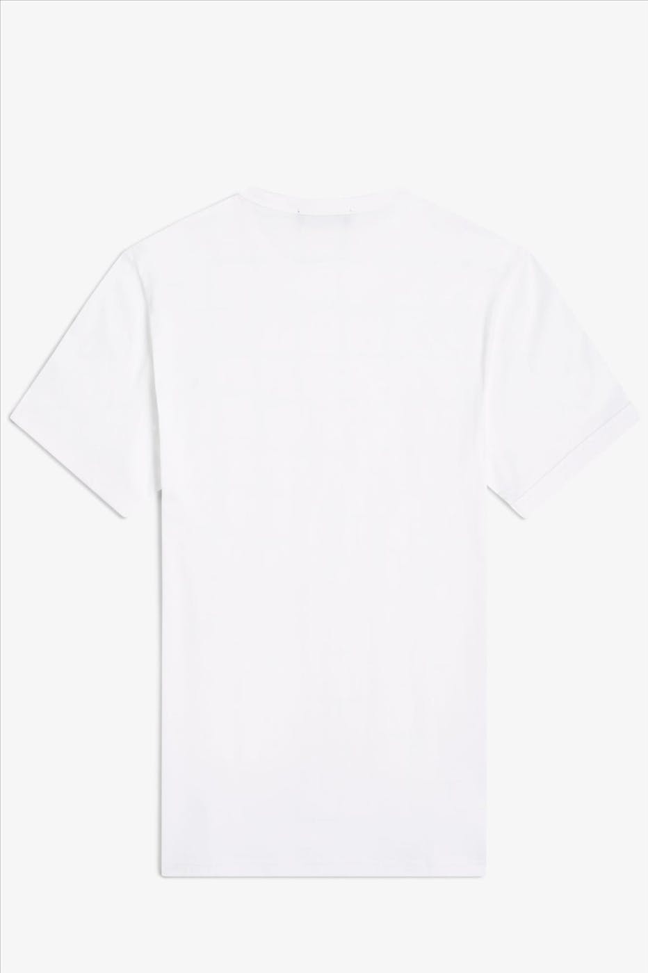 Fred Perry - Witte Ringer T-shirt