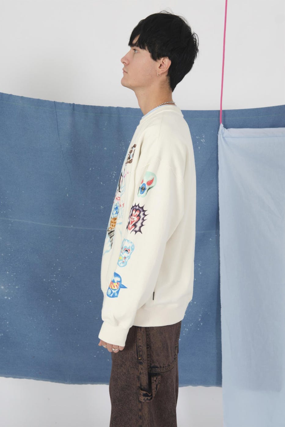 Volcom - Ecru Sam Ryser sweater