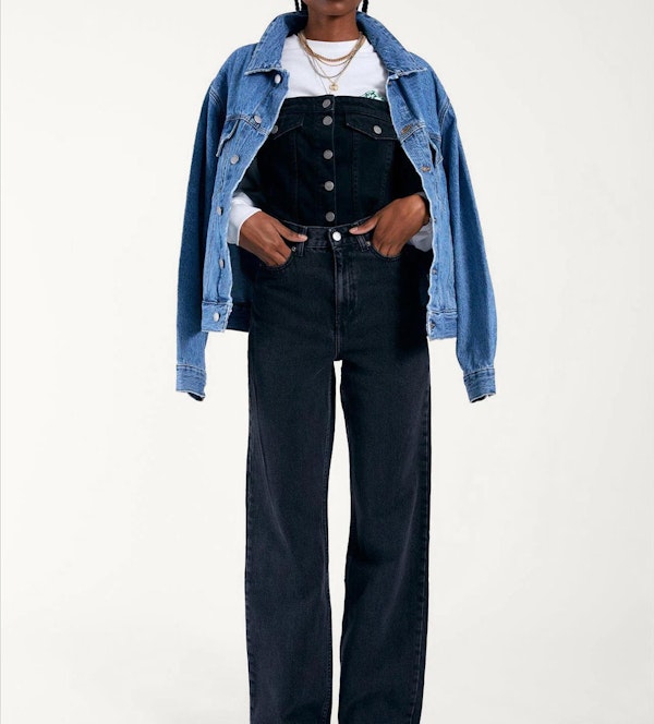 Dr. Denim - Zwarte Echo Straight jeans