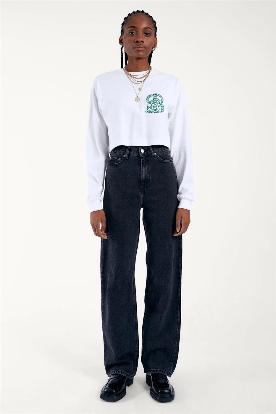 Dr. Denim - Zwarte Echo Straight jeans