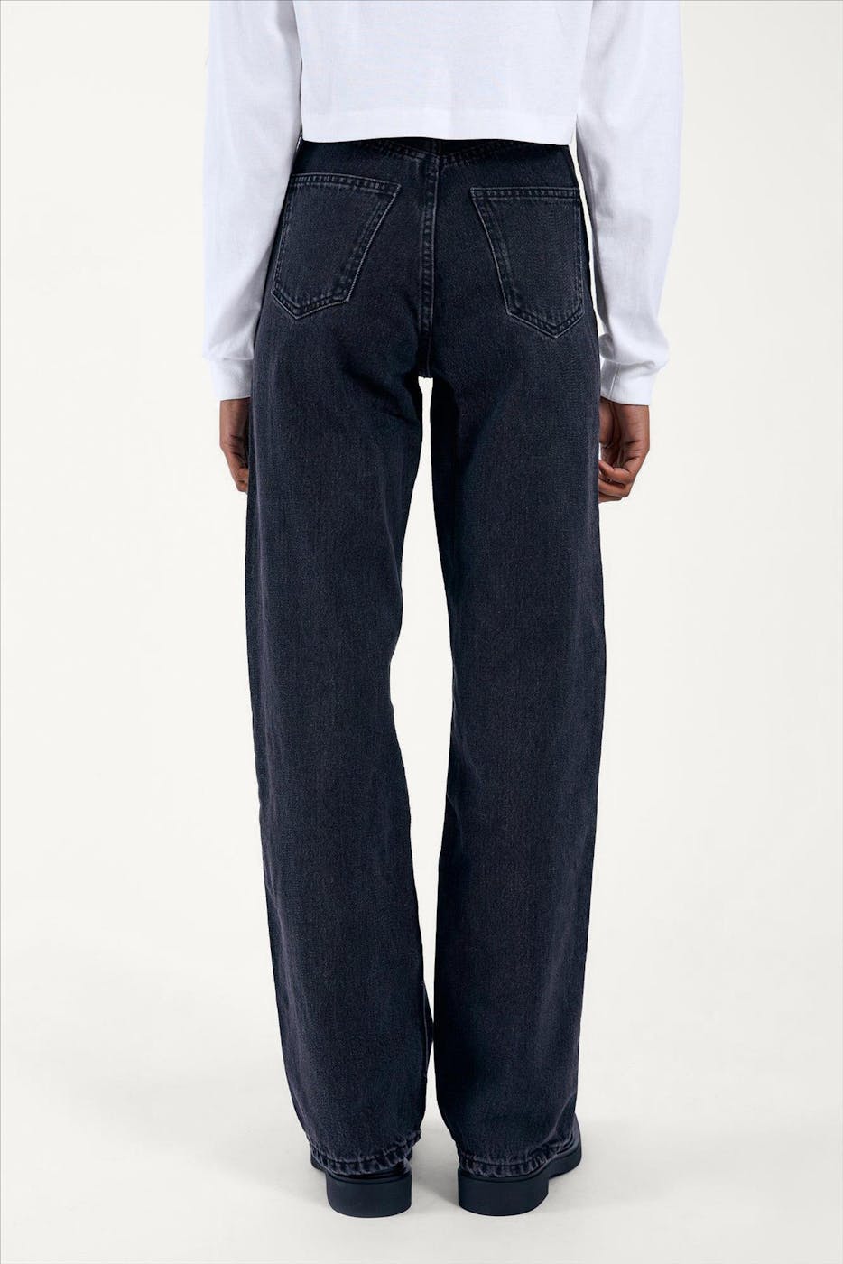 Dr. Denim - Zwarte Echo Straight jeans