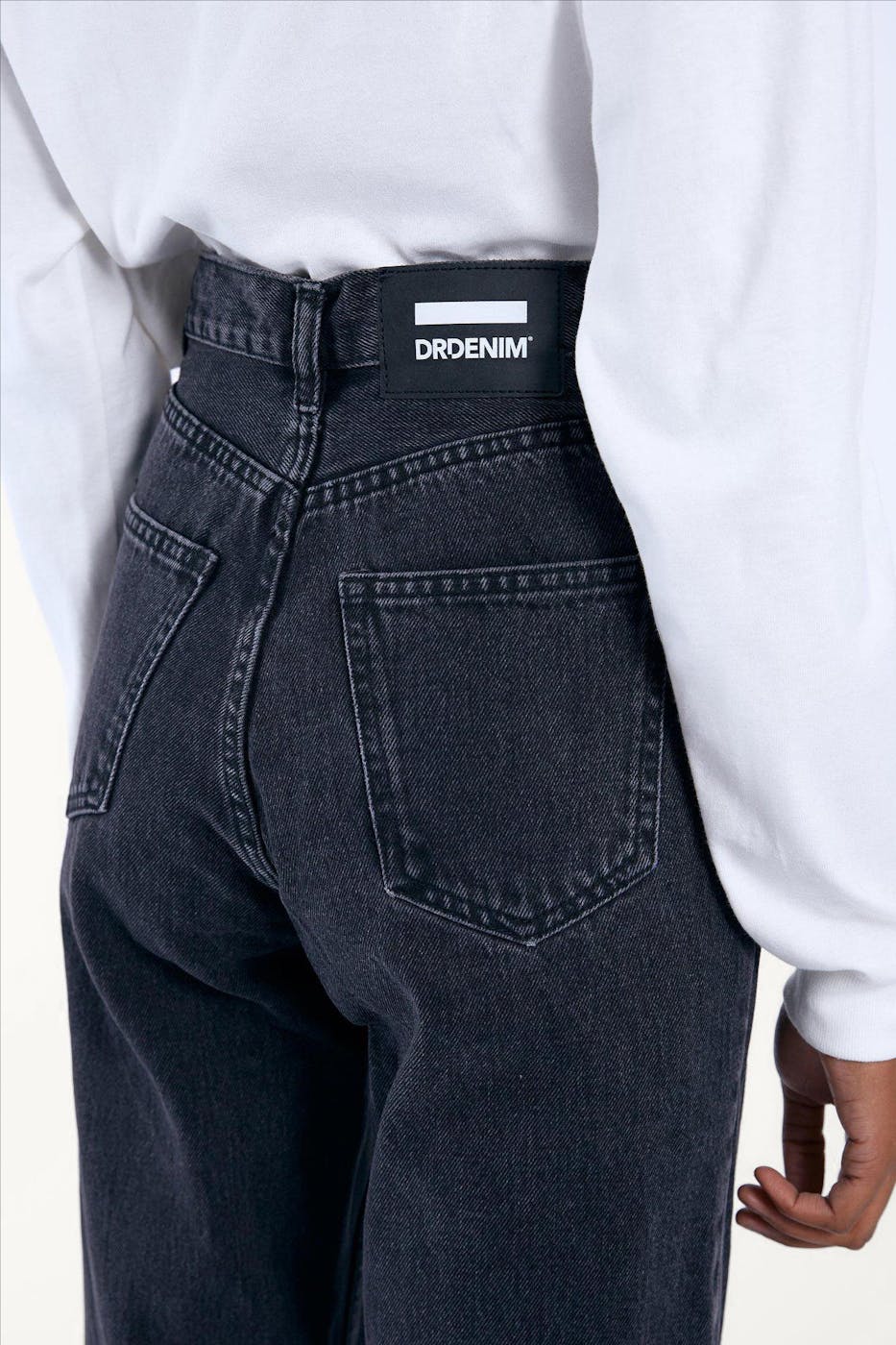Dr. Denim - Zwarte Echo Straight jeans