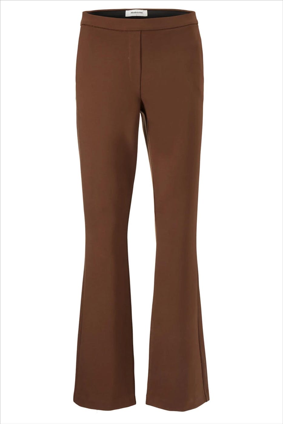 Modström - Chocoladebruine Tanny Flare broek