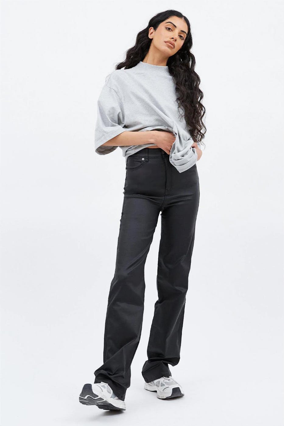 Dr. Denim - Zwarte Moxy Straight broek
