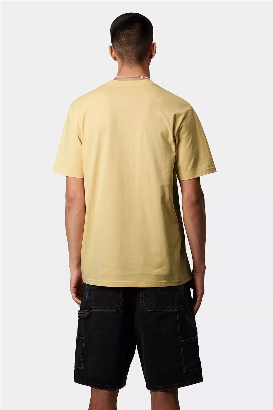 Carhartt WIP - Pastelgele S/S Pocket t-shirt