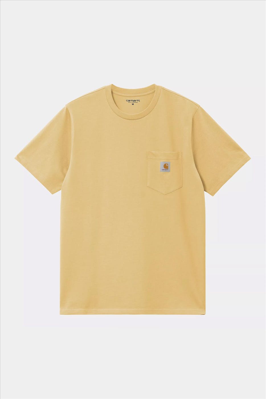 Carhartt WIP - Pastelgele S/S Pocket t-shirt