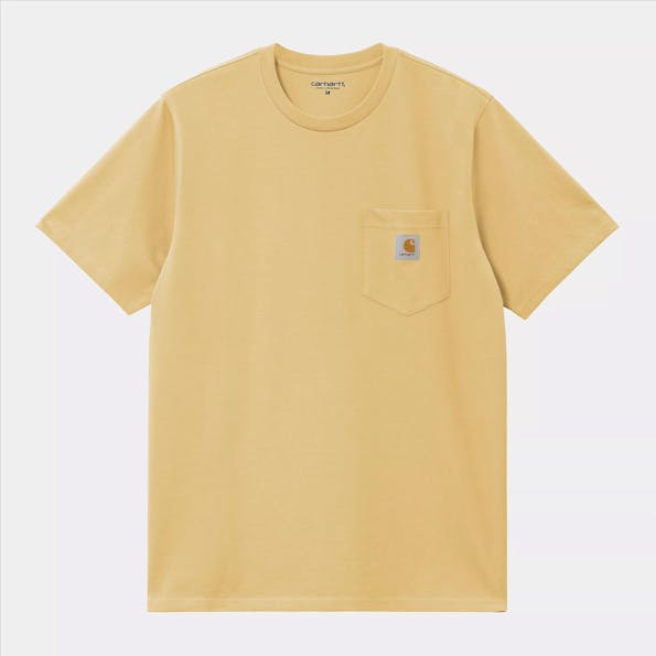 Carhartt WIP - Pastelgele S/S Pocket t-shirt