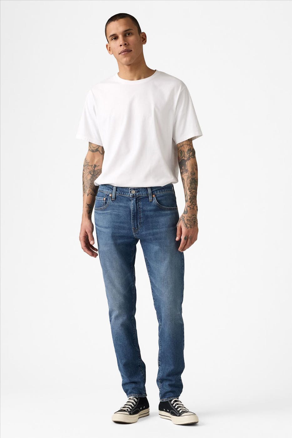 Levi's - Blauwe 512 slim taper jeans
