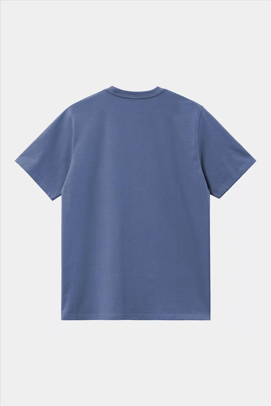 Carhartt WIP - Middenblauwe American Script T-shirt