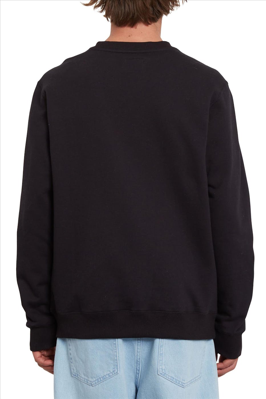 Volcom - Zwarte Single Stone Crew sweater