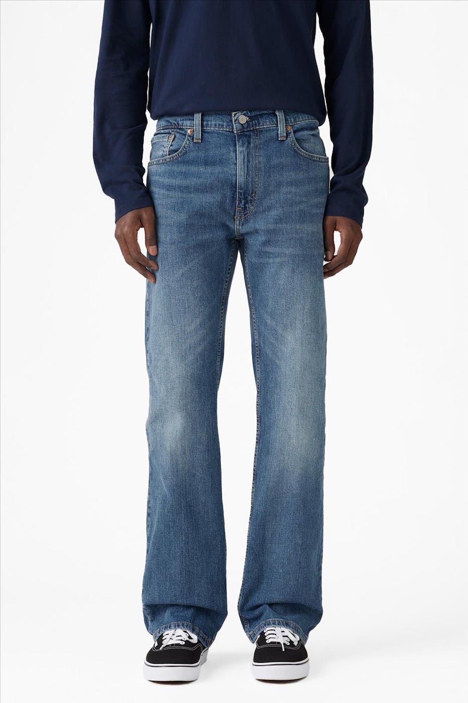 Levi's - Blauwe 527 slim bootcut jeans