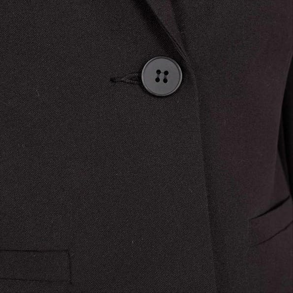 Minimum - Donkerblauwe cropped blazer