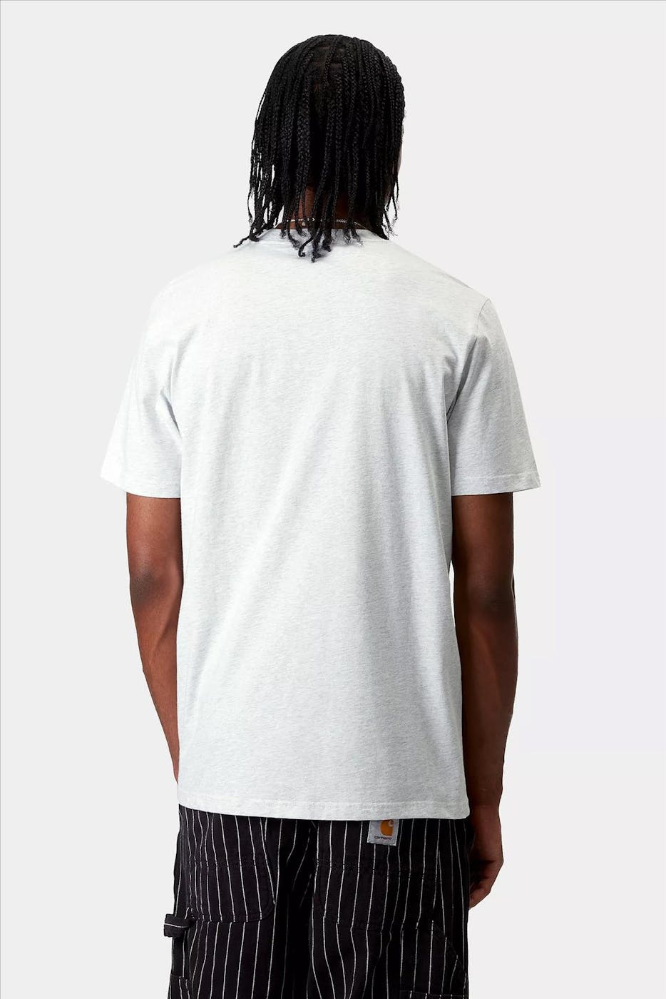 Carhartt WIP - Lichrgrijze Script T-shirt
