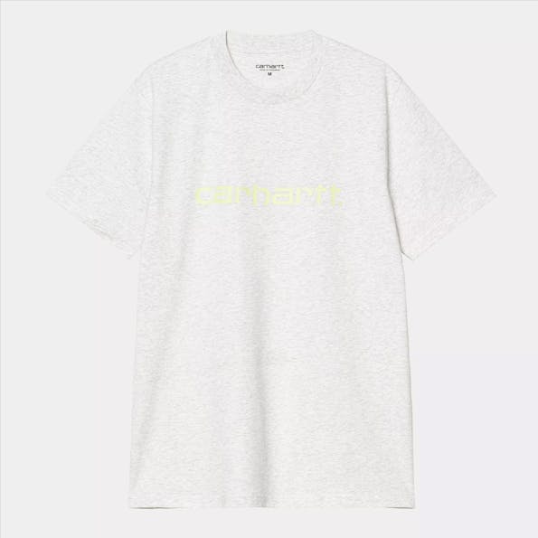 Carhartt WIP - Lichrgrijze Script T-shirt
